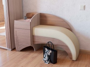 Диван с тумбой в прихожую Оптимус (2-41)